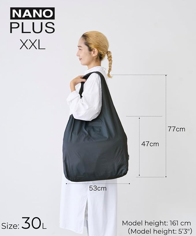 Compact Reusable Grocery Tote Bag – Lightweight, Foldable & Packable Shopping Bag for Travel