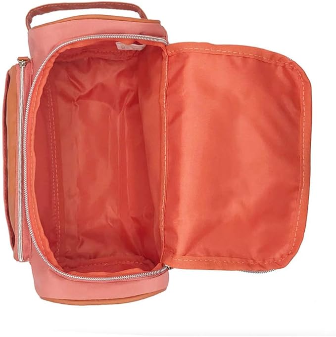 Convenience Kits International Women’s Super Premium 31 pc Travel Kit Featuring: Ensemble of Travel-Size Personal Care Products, Travel Essentials in Large Toiletry Bag (Coral)