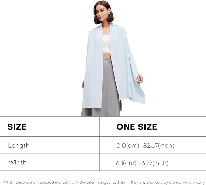 Sun Shawl UV Sun Protection UPF 50+ Beach Travel Scarf Wrap Summer Swimsuit Cover Up Cooling Blanket