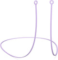 CURVD Earplug Lanyard, Soft Durable Flexible Premium Silicone Cord | Works with Most Earplugs w/Removable Tips Compatible with CURVD Everyday, Loop Quiet/Engage/Experience, Vibes and More - 26 Inches