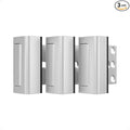 Greatalent 3Pack Home Security Door Reinforcement Lock Childproof, Door Locks for Kids Safety, Door Lock Latch Stopper for Front Door Inside Top of Door, Aluminum Construction Finish