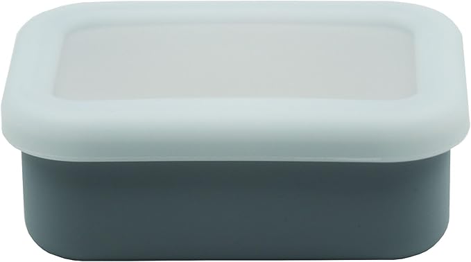 Silicone Travel Soap Case,Portable Soap Box with Draining Layer for Shower,Bathroom,Camping,Hiking,Gym (Gray)