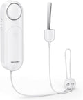 TECKNET Door Alarm for Door Handle, 130dB Door Alarms When Opened & Window Alarms, No-Drill Travel Door Security Device with Lanyard, Door Sensor Alarm for Home, Apartment & Hotel