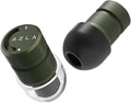 AZLA POM1000 II – Noise Cancelling Ear Plugs for Sleeping, Airplane Travel, Motorcycles, Shooting, Concerts – 35dB Hearing Protection, Adjustable Vent, Metal Case, 6 Ear Tips (Green)