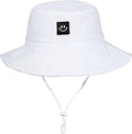 55cube UPF 50+ Baby & Toddler Sun Hat, Wide Brim Infant Bucket Hat for Beach & Outdoors, Adjustable Fit for Ages 0-4 Years