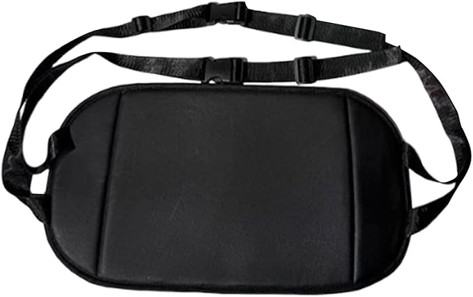 Airplane Foot Hammock for Travel - Portable Footrest for Car, Plane, Office - 46x25cm (18.1x9.8 inch)