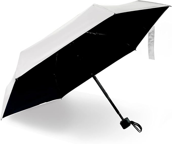 GAOYAING Small Mini Umbrella with Case Light Compact Design Perfect for Travel Lightweight Portable Parasol Outdoor Sun&Rain Umbrellas 34 Inches