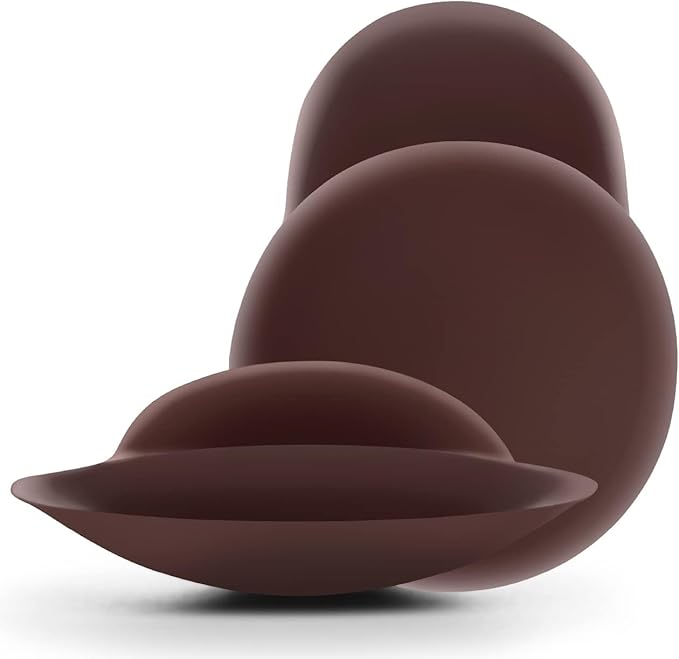 Nippies Nipple Covers for Women - Reusable Sticky Silicone Pasties with Travel Case - Original Circle or Lift Style Available