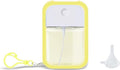 Refillable Hand Sanitizer Spray Bottle - 1oz / 30ml Leakproof Empty Spray Bottle with Silicone Case, Funnel & Clip,Portable Mini Travel Sanitizer Holder for Purse, Pocket, Gym Bag