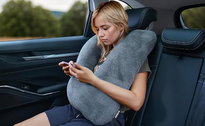 Atablyn Neck Pillow for Children Travel Pillow for Sleeping Airplane-Avoid Neck&Shoulder Pain, Support Head and Neck, for Car, Airplane,Train,Office,Home