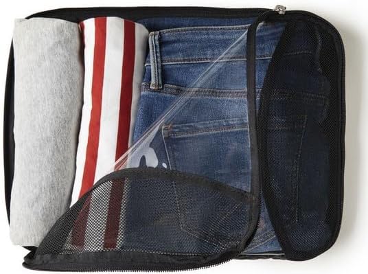 Baggallini Compression Cube 3-piece set - Lightweight Compression Packing Cubes for Travel