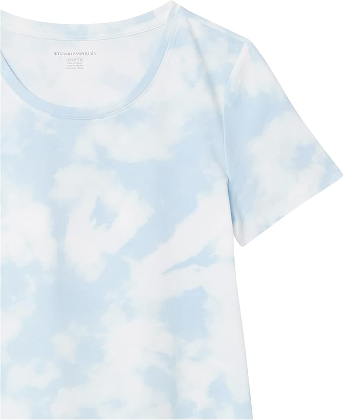 Amazon Essentials Women's Regular-Fit Short-Sleeve T-Shirt (Crewneck and V-Neck Options), Multipacks