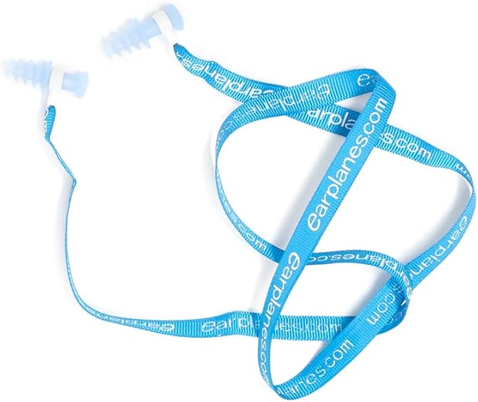 EP2 by Cirrus Healthcare Second Generation EarPlanes Earplugs Ear Protection from Flight Air and Noise Sound (1 Reusable Pair)
