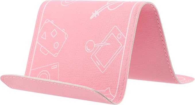 Airplane Phone Holder Flexible Flight Cell Phone Holder and Flexible Tablet Stand Airplane Travel Essential Accessories for Most Smartphones, Tablets (Pink)