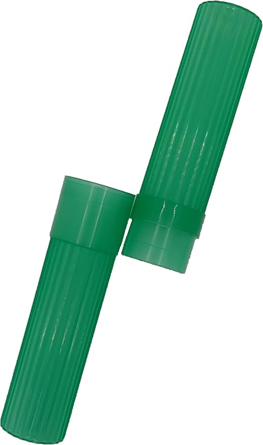 American Comb Toothbrush Holder (Green) - Made in USA, with Ventilation Holes, for Toothbrush Covers, Toothbrush Holder, Toothbrush Soft, Durable Design, Hygienic Bathroom Accessory