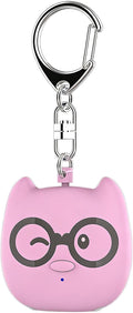 Genérico Personal Safety Devices, with Light, Cute and Portable Keychain | Mode, Attractive and Portable Design, for Men, Women, Older Travel, Camping, Hiking, Climbing to the Air