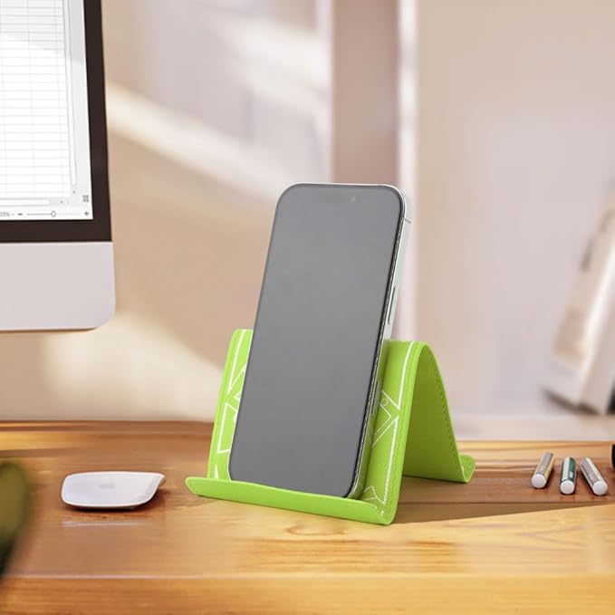 Airplane Phone Holder Flexible Flight Cell Phone Holder and Flexible Tablet Stand Airplane Travel Essential Accessories for Most Smartphones, Tablets(Color:Green)