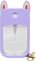 Silicone Case Compatible with Hand Sanitizer Spray, Protective Case with Keychain for Power Mist (Fit for 1 FL OZ), Hand Sanitizer Spray Accessory