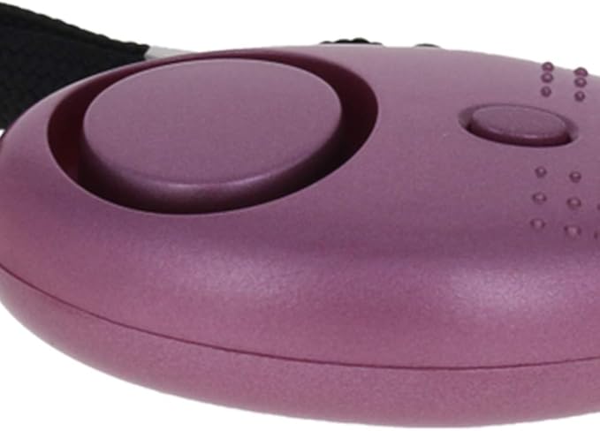 Othmro Safe Sound Personal Alarm 3 Pack 120DB Personal Security Alarm Keychain with LED Lights, Emergency Safety Alarm for Women, Men, Children, Elderly Purple