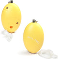 Othmro 2 Pack 120DB Personal Alarm, Yellow, Keychain, Emergency Safety Alarm for Women, Men, Children, Elderly