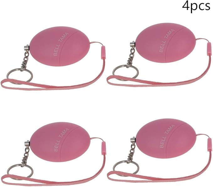 Othmro 4 Pack 120DB Personal Alarm, Pink