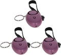 Othmro Safe Sound Personal Alarm 3 Pack 120DB Personal Security Alarm Keychain with LED Lights, Emergency Safety Alarm for Women, Men, Children, Elderly Purple