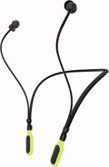 HALLEAST Earplugs for Concert, Noise Reduction, Hearing Protection, with Removable Ear Plug Lanyard, Safety Connector Cord Strap Neckband – SNR 26dB, NRR 14dB, Black Plug + Yellow Tip