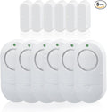 Door Window Alarm, Toeeson 120 DB Window Chime Alarms for Home, White Door Alarms for Kids Safety