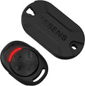 Dual Alert Guardian Alarm System with Alarm Remote -110dB Vibration Siren & 800ft Wireless Theft Alert- Discreet, Tamper & Weather Resistant, Simple Mount for Bike, Motorcycle, Camping, Camera & More