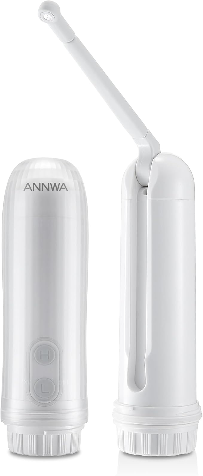 Portable Bidet for Travel 140mL Nozzle 180° Adjustment IPX6 Electric Handheld Bidet for Personal Hygiene Cleaning, Baby Wash, Postnatal Care, Perineal & Hemorrhoid Treatment(NHJ001E)