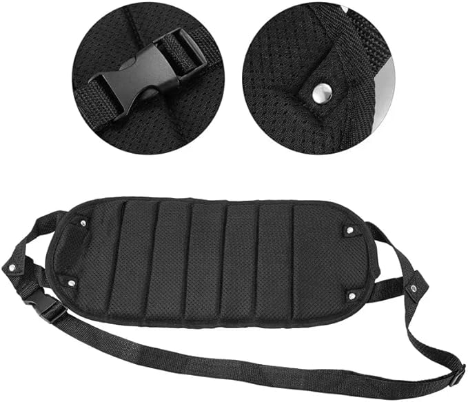 Premium Airplane Foot Hammock for Plane Travel - Ergonomic Foot Rest for Air Travel - Adjustable Leg Rest - Ideal for Long Flight - Comfortable Leg Hammock - Travel Essentials for Airplane Comfort