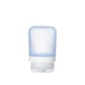 humangear GoToob+ (Small) | Refillable Silicone Travel Bottle | Locking Lid | Food-Safe Material | Blue, Small (1.7 fl.oz; 53ml)