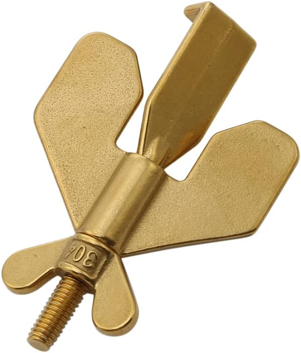 Portable Hotel Door Lock Live Alone Self-Defense Door Stop Travel Anti-Theft Door Stopper Childproof Door Lock Safety Home Latch(Gold)