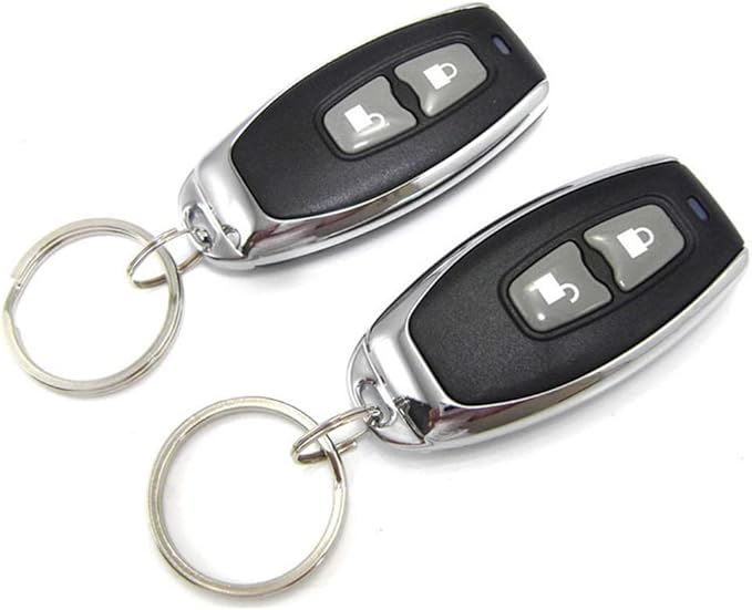 Alarm System for Theft Prevention With Sound, Anti-Theft Security Device With 2 Remote Starts, Universal 12V Loud Horn 120dB 6 Tone 7-Level Sensitivity Car Alarm Siren
