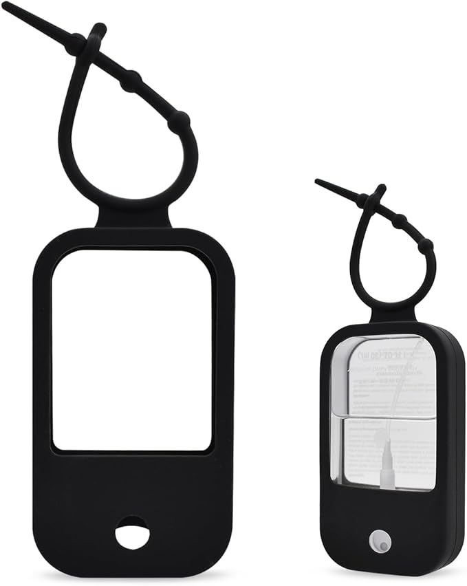 Silicone Case Compatible with Touchland Hand Sanitizer Spray (Fit for 1 FL OZ) Hand Sanitizer Holder Protective Case