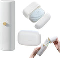 2PCS Portable Travel Toothbrush Case & Minimalist Travel Soap Case,Toothpaste Cover Container with Mouthwash Cup, Oral Clean Tools Organizer for Traveling/Camping/School/Gym(Large Capacity)