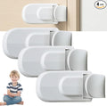 Child Proof Door Lock, Door Lock, Snap-On Door Knob Safety Lock & Door Handle Child Lock, The Childproof Lock Toddlers Can't Reach, and Renters Can Actually Use (3pcs)