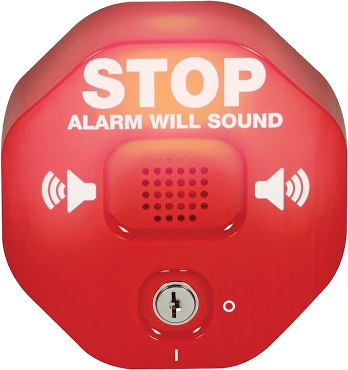 Safety Technology International, Inc. STI-6400 Exit Stopper Multifunction Door Alarm, Helps Prevent Unauthorized Exits or Entries Through Emergency Doors