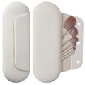AGIKET Silicone Makeup Brush Holder Travel Cosmetic Bag：Soft Portable Cosmetic Face Brushes Holder with Upgrade Anti-Fall Out Magnetic Closure, Large Travel Makeup Brush Case - Starlight