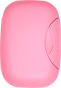 RADIUS Soap Travel Case, BPA-Free Recycled Plastic, Leakproof, Portable for Bathroom, Gym, Home, Camping - Pastel Pink