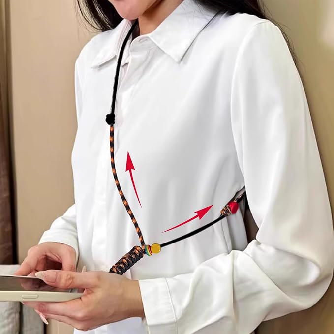Portable Cellphone Lanyard Neck Phone Holder Crossbody Camera Strap Adjustable Nylon Hand Wrist Lanyards