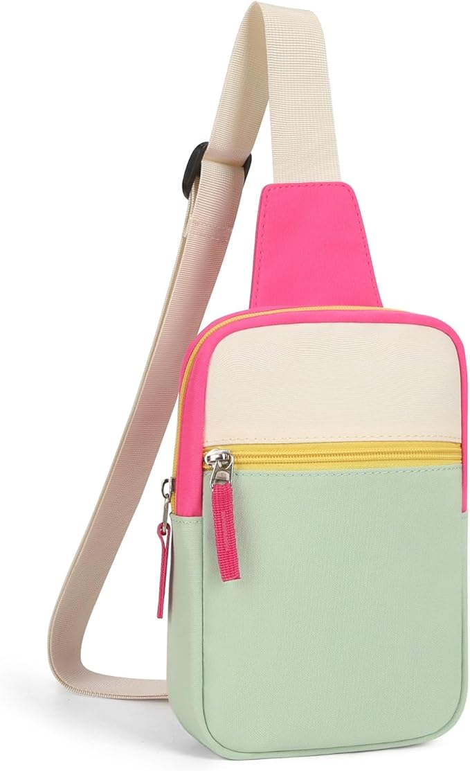 Mothers Day Gifts for Daughter, Birthday Graduation Gifts for 8 9 10 11 12 Year Old Teens Girls Her,Fanny Pack Sling Crossbody Bag Belt Bags Purse, Preppy Teen Girl Gift Trendy Stuff Travel Essentials