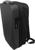 Anti Theft Backpack USB Bag for Men Hardshell Laptop Pack Trip Men's Travel Backpack Password Lock Bookbag (black)