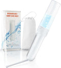 Rechargeable Portable Bidet - Handheld Travel Bidet Sprayer with 3 High Pressure Modes, IPX6 Waterproof & Cordless Design for Ultimate Personal Hygiene at Home and On The Go (White)