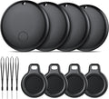 Android Tracker, Bluetooth Tracker Tags, Work with Google's Find Hub(Android), Smart Tags for Luggage, Wallet, Vehicles, Keys (Not for iOS) 4 Pack