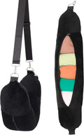 Travel Neck Pillow Stuffable Neck Pillow Airplanes for Extra Luggage - Avoid Baggage Fees Multi-Functional Tube Pillow with Clothes Fits 3+ Days of Travel Essentials