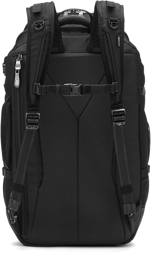 Pacsafe Venturesafe EXP35 Anti Theft Travel Backpack, Black