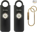 She’s Birdie–The Original Personal Safety Alarm for Women by Women–Loud Siren, Strobe Light and Key Chain in a Variety of Colors (Charcoal, 2 Pack)
