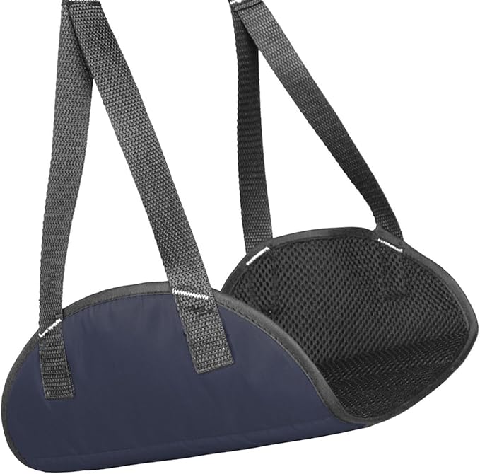Travel Foot Hammock for Long Trip Airplanes Train Office Lightweight Practical Mesh Fabric Foldable Compact Rest Comfortable Rest for Long