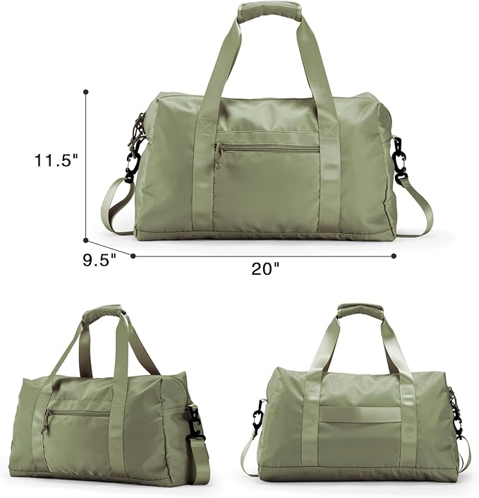Travel Duffle Bag,Sport Gym Bag for Men And Women with Wet Pocket,Weekender Bag Carry On Tote Bags for Airplane